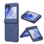 Custodia per telefono pieghevole con cerniera magnetica integrata e copertura completa in HD., For Galaxy Z Flip7 5G, For Galaxy Z Flip6, For Galaxy Z Fold6, For Galaxy Z Fold5