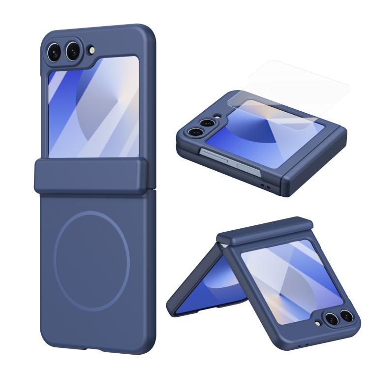 Custodia per telefono pieghevole con cerniera magnetica integrata e copertura completa in HD., For Galaxy Z Flip7 5G, For Galaxy Z Flip6, For Galaxy Z Fold6, For Galaxy Z Fold5