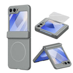 Custodia per telefono pieghevole con cerniera magnetica integrata e copertura completa in HD., For Galaxy Z Flip7 5G, For Galaxy Z Flip6, For Galaxy Z Fold6, For Galaxy Z Fold5