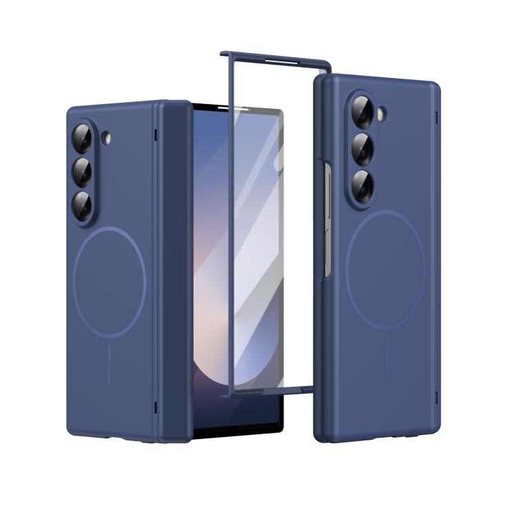 Custodia per telefono pieghevole con cerniera magnetica integrata e copertura completa in HD., For Galaxy Z Flip7 5G, For Galaxy Z Flip6, For Galaxy Z Fold6, For Galaxy Z Fold5