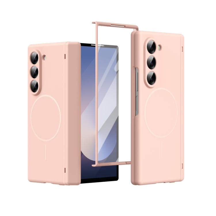 Custodia per telefono pieghevole con cerniera magnetica integrata e copertura completa in HD., For Galaxy Z Flip7 5G, For Galaxy Z Flip6, For Galaxy Z Fold6, For Galaxy Z Fold5