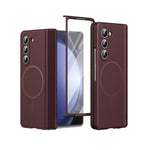 Custodia per telefono pieghevole con cerniera magnetica integrata e copertura completa in HD., For Galaxy Z Flip7 5G, For Galaxy Z Flip6, For Galaxy Z Fold6, For Galaxy Z Fold5
