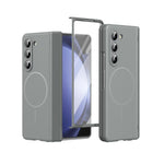 Custodia per telefono pieghevole con cerniera magnetica integrata e copertura completa in HD., For Galaxy Z Flip7 5G, For Galaxy Z Flip6, For Galaxy Z Fold6, For Galaxy Z Fold5