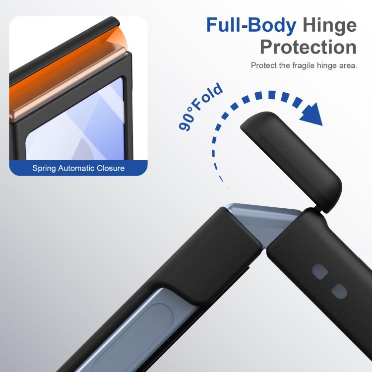 Custodia per telefono pieghevole con cerniera magnetica integrata e copertura completa in HD., For Galaxy Z Flip5, For Galaxy Z Fold4, For Galaxy Z Flip4