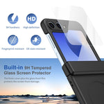 Custodia per telefono pieghevole con cerniera magnetica integrata e copertura completa in HD., For Galaxy Z Flip5, For Galaxy Z Fold4, For Galaxy Z Flip4