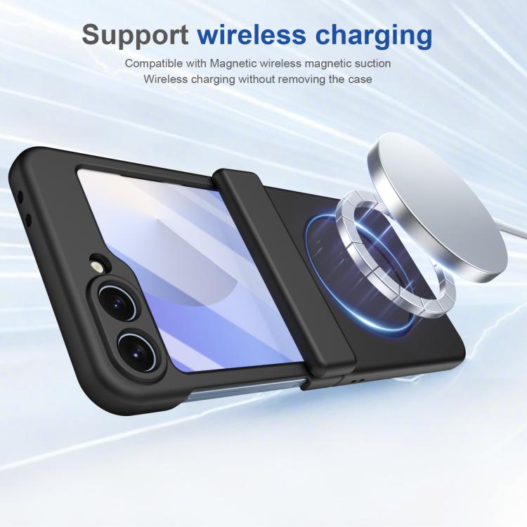 Custodia per telefono pieghevole con cerniera magnetica integrata e copertura completa in HD., For Galaxy Z Flip5, For Galaxy Z Fold4, For Galaxy Z Flip4