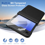 Custodia per telefono pieghevole con cerniera magnetica integrata e copertura completa in HD., For Galaxy Z Flip5, For Galaxy Z Fold4, For Galaxy Z Flip4