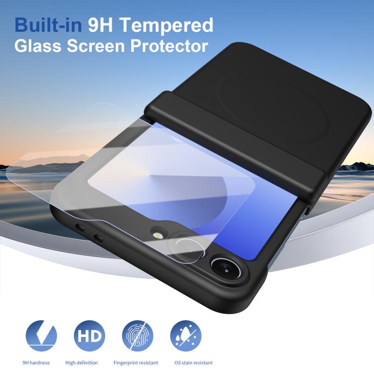 Custodia per telefono pieghevole con cerniera magnetica integrata e copertura completa in HD., For Galaxy Z Flip5, For Galaxy Z Fold4, For Galaxy Z Flip4