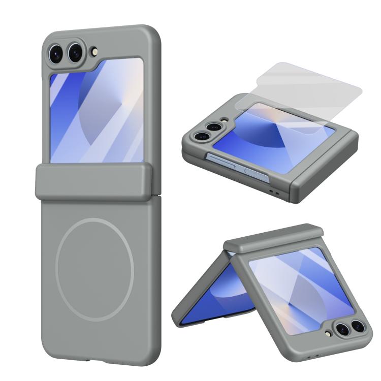 Custodia per telefono pieghevole con cerniera magnetica integrata e copertura completa in HD., For Galaxy Z Flip5, For Galaxy Z Fold4, For Galaxy Z Flip4
