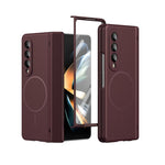 Custodia per telefono pieghevole con cerniera magnetica integrata e copertura completa in HD., For Galaxy Z Flip5, For Galaxy Z Fold4, For Galaxy Z Flip4