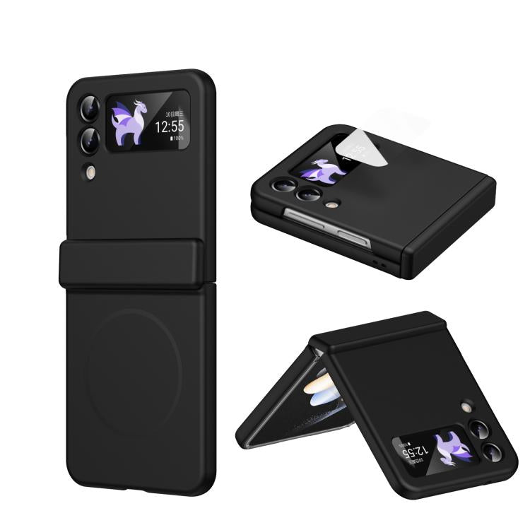 Custodia per telefono pieghevole con cerniera magnetica integrata e copertura completa in HD., For Galaxy Z Flip5, For Galaxy Z Fold4, For Galaxy Z Flip4