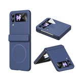 Custodia per telefono pieghevole con cerniera magnetica integrata e copertura completa in HD., For Galaxy Z Flip5, For Galaxy Z Fold4, For Galaxy Z Flip4