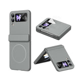 Custodia per telefono pieghevole con cerniera magnetica integrata e copertura completa in HD., For Galaxy Z Flip5, For Galaxy Z Fold4, For Galaxy Z Flip4