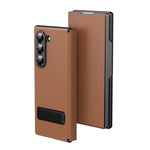Custodia protettiva per telefono in ecopelle con chiusura a libro e supporto pieghevole., For Galaxy Z Fold8 5G, For Galaxy Z Fold8 Ultra 5G, For Samsung Galaxy Z Fold7 5G, For Samsung Galaxy Z Fold6