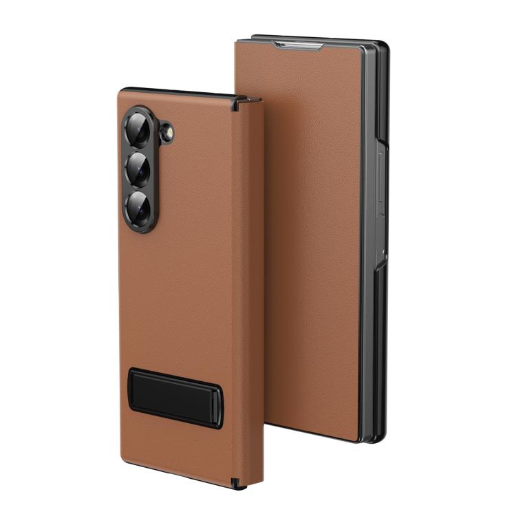 Custodia protettiva per telefono in ecopelle con chiusura a libro e supporto pieghevole., For Galaxy Z Fold8 5G, For Galaxy Z Fold8 Ultra 5G, For Samsung Galaxy Z Fold7 5G, For Samsung Galaxy Z Fold6