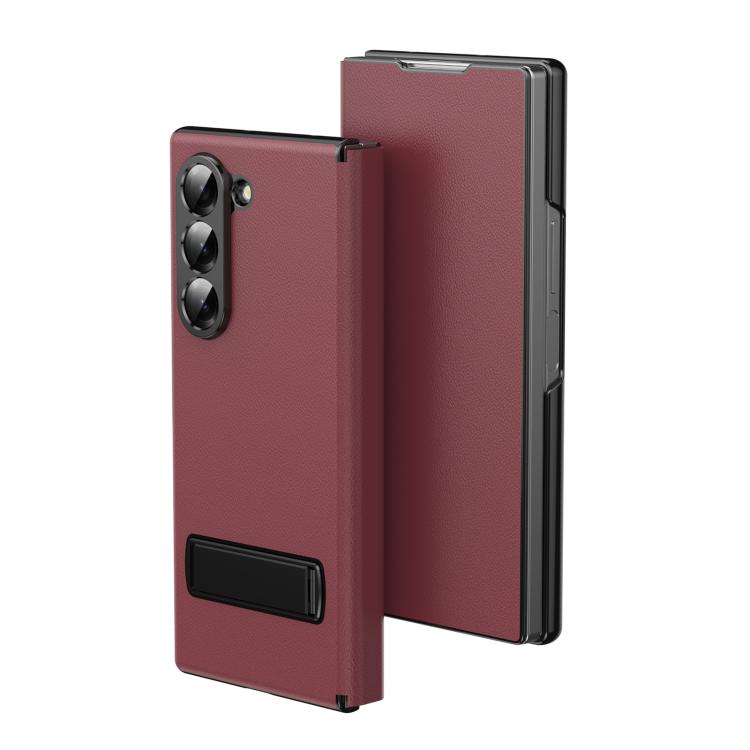 Custodia protettiva per telefono in ecopelle con chiusura a libro e supporto pieghevole., For Galaxy Z Fold8 5G, For Galaxy Z Fold8 Ultra 5G, For Samsung Galaxy Z Fold7 5G, For Samsung Galaxy Z Fold6