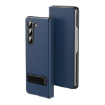 Custodia protettiva per telefono in ecopelle con chiusura a libro e supporto pieghevole., For Samsung Galaxy Z Fold5, For Samsung Galaxy Z Fold4