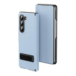 Custodia protettiva per telefono in ecopelle con chiusura a libro e supporto pieghevole., For Samsung Galaxy Z Fold5, For Samsung Galaxy Z Fold4