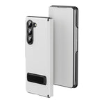Custodia protettiva per telefono in ecopelle con chiusura a libro e supporto pieghevole., For Samsung Galaxy Z Fold5, For Samsung Galaxy Z Fold4