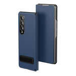 Custodia protettiva per telefono in ecopelle con chiusura a libro e supporto pieghevole., For Samsung Galaxy Z Fold5, For Samsung Galaxy Z Fold4
