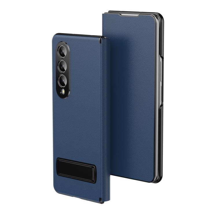 Custodia protettiva per telefono in ecopelle con chiusura a libro e supporto pieghevole., For Samsung Galaxy Z Fold5, For Samsung Galaxy Z Fold4