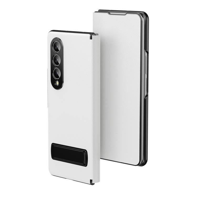 Custodia protettiva per telefono in ecopelle con chiusura a libro e supporto pieghevole., For Samsung Galaxy Z Fold5, For Samsung Galaxy Z Fold4