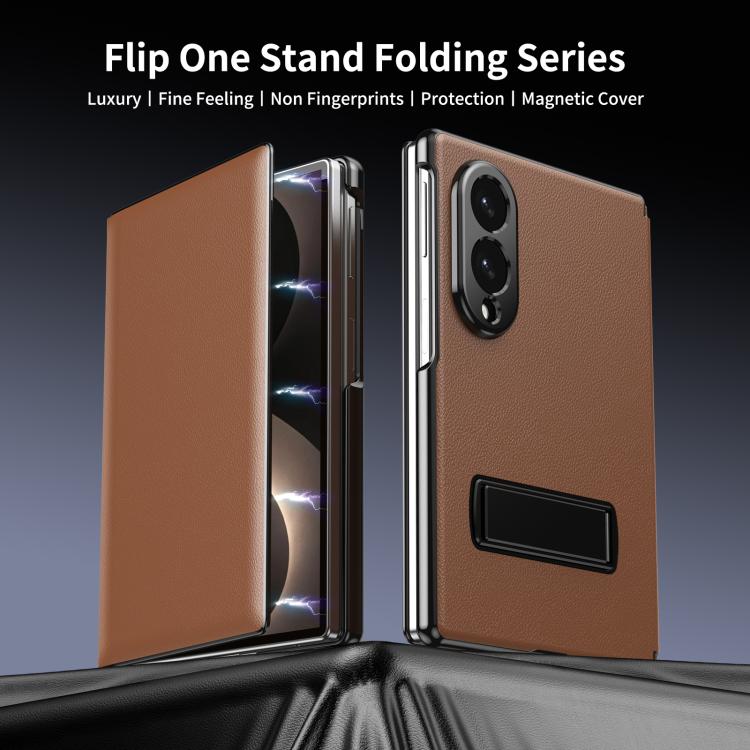 Custodia protettiva per telefono in ecopelle con chiusura a libro e supporto pieghevole., For Galaxy Z Fold8 5G, For Galaxy Z Fold8 Ultra 5G, For Samsung Galaxy Z Fold7 5G, For Samsung Galaxy Z Fold6