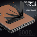 Custodia protettiva per telefono in ecopelle con chiusura a libro e supporto pieghevole., For Galaxy Z Fold8 5G, For Galaxy Z Fold8 Ultra 5G, For Samsung Galaxy Z Fold7 5G, For Samsung Galaxy Z Fold6