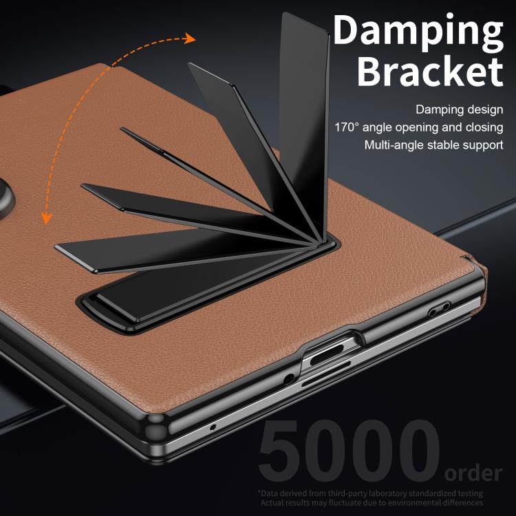 Custodia protettiva per telefono in ecopelle con chiusura a libro e supporto pieghevole., For Galaxy Z Fold8 5G, For Galaxy Z Fold8 Ultra 5G, For Samsung Galaxy Z Fold7 5G, For Samsung Galaxy Z Fold6
