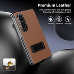 Custodia protettiva per telefono in ecopelle con chiusura a libro e supporto pieghevole., For Galaxy Z Fold8 5G, For Galaxy Z Fold8 Ultra 5G, For Samsung Galaxy Z Fold7 5G, For Samsung Galaxy Z Fold6
