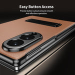 Custodia protettiva per telefono in ecopelle con chiusura a libro e supporto pieghevole., For Galaxy Z Fold8 5G, For Galaxy Z Fold8 Ultra 5G, For Samsung Galaxy Z Fold7 5G, For Samsung Galaxy Z Fold6