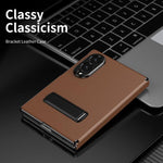 Custodia protettiva per telefono in ecopelle con chiusura a libro e supporto pieghevole., For Galaxy Z Fold8 5G, For Galaxy Z Fold8 Ultra 5G, For Samsung Galaxy Z Fold7 5G, For Samsung Galaxy Z Fold6