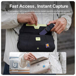 Borsa a tracolla PGYTECH OneGo per action camera DJI Osmo Pocket 4P / 4 / 3, Xtra Muse / Muse 2 Pro, Insta360 Luna Ultra / Luna Pro / X5 / X4 / X3
