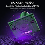 Mini aspirapolvere sterilizzatore UV per materassi e acari della polvere