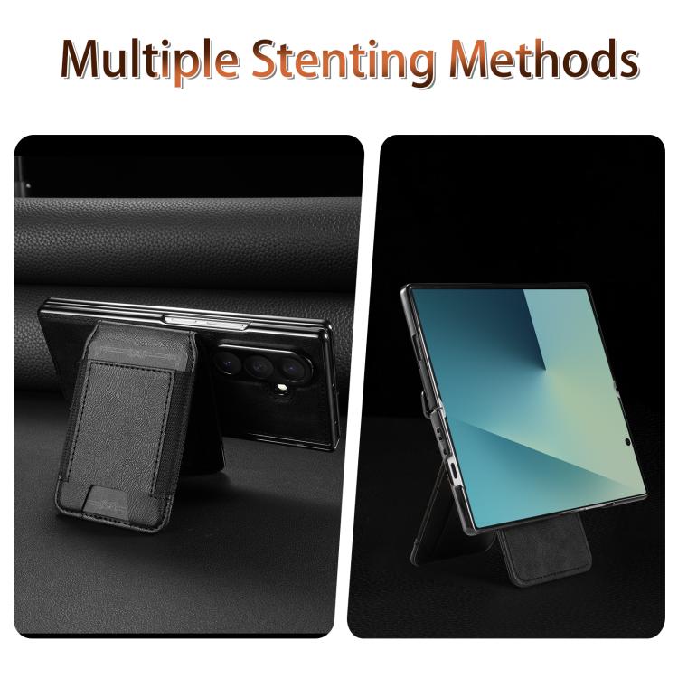 Portafoglio porta carte magnetico 2 in 1 con custodia protettiva rimovibile, For Galaxy Z Fold8 Ultra 5G, For Galaxy Z Fold7 5G, For Galaxy Z Fold6, For Galaxy Z Fold5