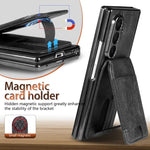 Portafoglio porta carte magnetico 2 in 1 con custodia protettiva rimovibile, For Galaxy Z Fold8 Ultra 5G, For Galaxy Z Fold7 5G, For Galaxy Z Fold6, For Galaxy Z Fold5