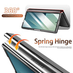 Portafoglio porta carte magnetico 2 in 1 con custodia protettiva rimovibile, For Galaxy Z Fold8 Ultra 5G, For Galaxy Z Fold7 5G, For Galaxy Z Fold6, For Galaxy Z Fold5