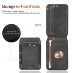 Portafoglio porta carte magnetico 2 in 1 con custodia protettiva rimovibile, For Galaxy Z Fold8 Ultra 5G, For Galaxy Z Fold7 5G, For Galaxy Z Fold6, For Galaxy Z Fold5