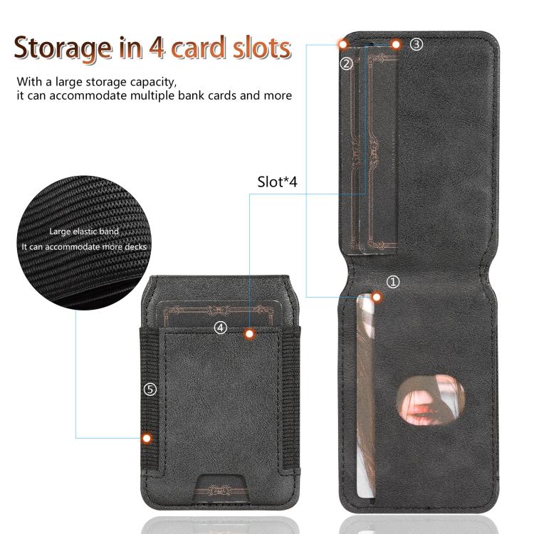 Portafoglio porta carte magnetico 2 in 1 con custodia protettiva rimovibile, For Galaxy Z Fold8 Ultra 5G, For Galaxy Z Fold7 5G, For Galaxy Z Fold6, For Galaxy Z Fold5