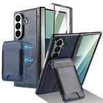 Portafoglio porta carte magnetico 2 in 1 con custodia protettiva rimovibile, For Galaxy Z Fold8 Ultra 5G, For Galaxy Z Fold7 5G, For Galaxy Z Fold6, For Galaxy Z Fold5