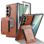Portafoglio porta carte magnetico 2 in 1 con custodia protettiva rimovibile, For Galaxy Z Fold8 Ultra 5G, For Galaxy Z Fold7 5G, For Galaxy Z Fold6, For Galaxy Z Fold5