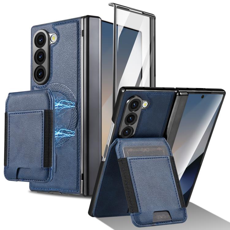 Portafoglio porta carte magnetico 2 in 1 con custodia protettiva rimovibile, For Galaxy Z Fold8 Ultra 5G, For Galaxy Z Fold7 5G, For Galaxy Z Fold6, For Galaxy Z Fold5