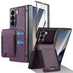 Portafoglio porta carte magnetico 2 in 1 con custodia protettiva rimovibile, For Galaxy Z Fold8 Ultra 5G, For Galaxy Z Fold7 5G, For Galaxy Z Fold6, For Galaxy Z Fold5