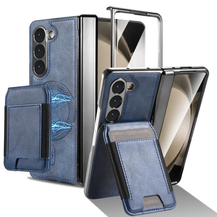 Portafoglio porta carte magnetico 2 in 1 con custodia protettiva rimovibile, For Galaxy Z Fold8 Ultra 5G, For Galaxy Z Fold7 5G, For Galaxy Z Fold6, For Galaxy Z Fold5