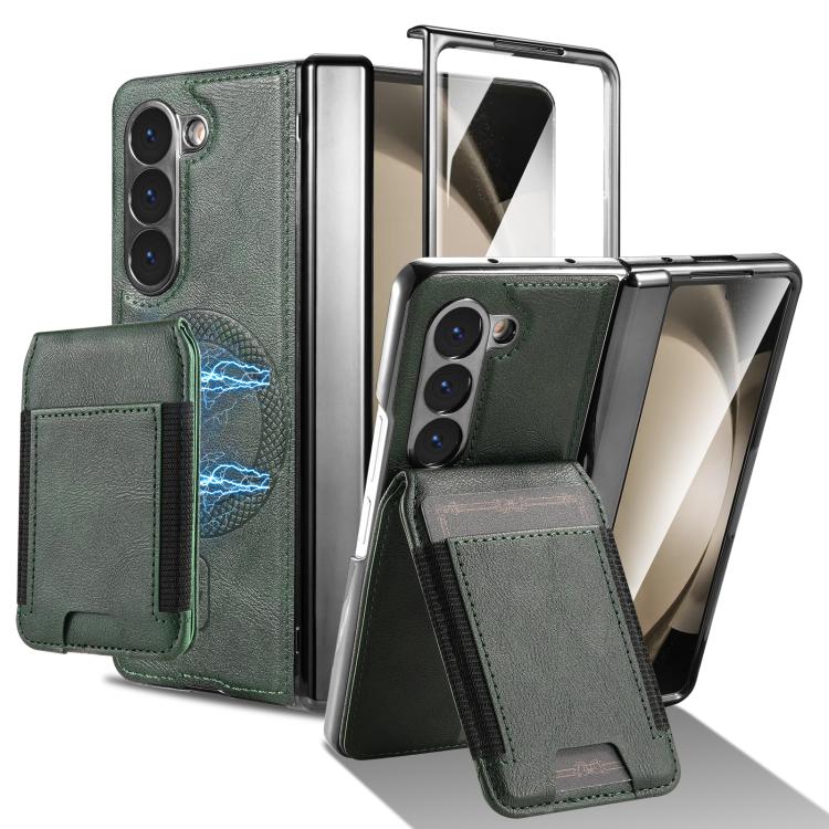 Portafoglio porta carte magnetico 2 in 1 con custodia protettiva rimovibile, For Galaxy Z Fold8 Ultra 5G, For Galaxy Z Fold7 5G, For Galaxy Z Fold6, For Galaxy Z Fold5