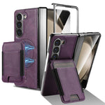 Portafoglio porta carte magnetico 2 in 1 con custodia protettiva rimovibile, For Galaxy Z Fold8 Ultra 5G, For Galaxy Z Fold7 5G, For Galaxy Z Fold6, For Galaxy Z Fold5