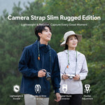 Tracolla per fotocamera PGYTECH, sottile, per esterni, da indossare a tracolla o a spalla.