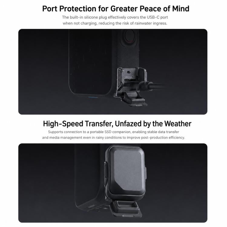 Cover antipioggia originale per la ricarica di Insta360 X6, For Insta360 X6