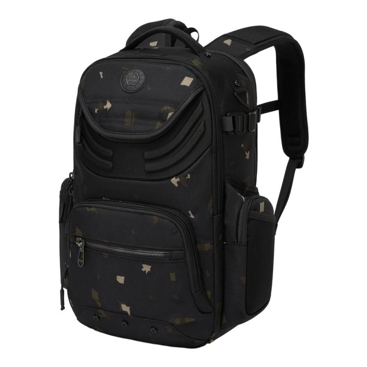 OZUKO Borsa per laptop da uomo, grande capacità, zaino tecnologico per pendolari