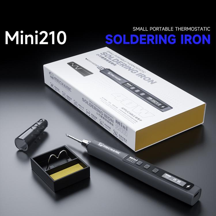 MECHANIC Mini 210 Saldatore elettrico portatile intelligente ad alta potenza da 40 W